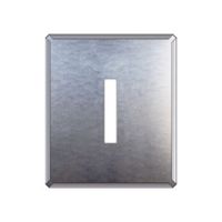 ユニット 吹付け用プレート I 349-23A 1枚（直送品）