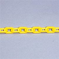 ユニット プラスチックチェーン 黄色 3m 871ー223 1本（直送品）