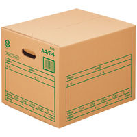 プラス　A式文書保存箱　A4/B4　40062　1箱（20枚入）　（わけあり品）