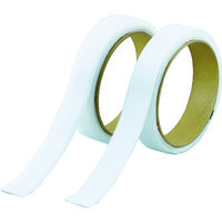 TRUSCO マジックテープ[[R下]]強粘着 幅25mm長さ1m白(1巻=1セット) TMSD-25-W 1セット(5組:1組×5セット)（直送品）