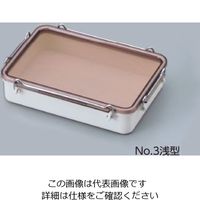 蝶プラ工業 タイトボックスＮＯ．３　浅型　７００ｍＬ 5-064-04 1セット（4個）