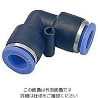 アズワン ワンタッチ管継手 ユニオンエルボ 6 1セット(15個) 1-515-02（直送品）