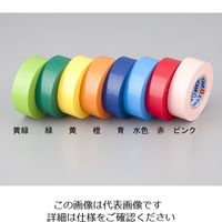 共和 ミリオン(R)ビニルテープ 10巻入 水色 HF-1111-A 1セット(40巻:10 