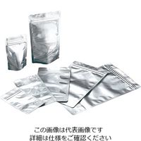 アズワン 自立式チャック付きアルミ袋　幅:１８０×チャック下:２４４ｍｍ　底 CTAB260 1セット(75枚：25枚×3袋) 3-1588-09