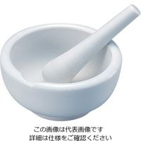 タキシン 磁製乳鉢　φ９０ｍｍ　乳棒付き 6-549-02 1セット(10個)