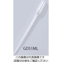 アズワン　ポリスポイト（滅菌済）　2mL　10本×10袋入　GDS2ML　1セット(500本：100本×5箱)　2-7580-01