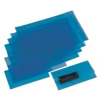 ICパック 100×150mm 0.1mm チャック無し 1袋(100枚入) 7-139-01 1セット(500枚:100枚×5袋)（直送品）