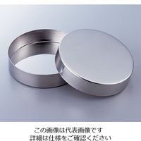 清水アキラ ステンレスシャーレ φ120×25×0.8mm 2-129-06 1セット(5枚)（直送品）