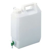 三宝化成 アタッシュボトル(PE製) 活栓付 10L 5-261-01 1セット(5本)（直送品）