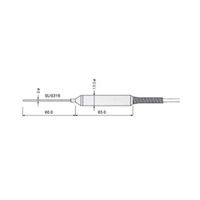 アイ電子技研 センサプローブ:MAX500℃ T-001 1個（直送品）