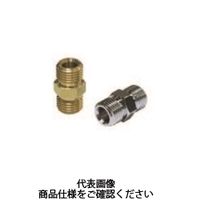 栗田製作所 ニップル メッキ無 No.05x1/2N 1セット(5個)（直送品）