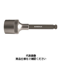 ボンダス・ジャパン 全長50mmボールポイント・プロホールドソケットビット 43468(6mm) 1本（直送品）