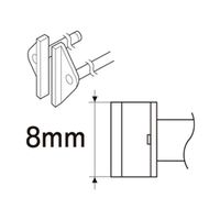 白光 A1380 こて先/SOP 8L(2本組) 1パック(2本)（直送品）