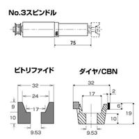 ＵＨＴ　ＧＵー1　ＣＢＮ　φ32＃200　　4332　1個　　（直送品）