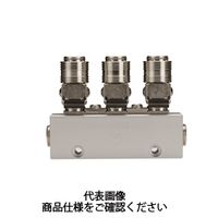 千代田通商 メガフローXカップリング 黄銅製 パージタイプ MFXP-02M-B 1セット（10個）（直送品）