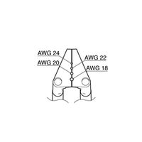 白光 G2ー1602 ベント型ブレード AWG18ー24用 G2-1602 1組(1個)（直送品）