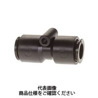 千代田通商 タッチコネクターFUJI ユニオン【樹脂】 12Rー00Uー1 12R-00U 1セット(3個)（直送品）