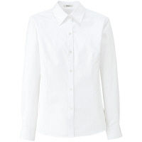 ボンマックス 長袖ブラウス ホワイト 17号 RB4157-15-17 1着（直送品）