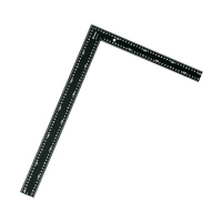 シンワ測定 ラフタースコヤ 黒色 白目盛 呼寸 61×40cm 64548 1セット（5本）（直送品）