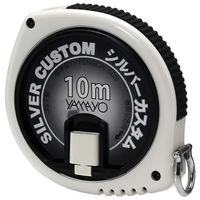 ヤマヨ測定機 巻尺 シルバーカスタム 10m VC10 1セット(1個×5)