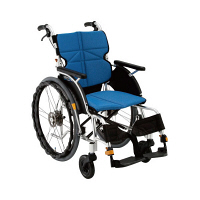 松永製作所 車いすネクストコア（自走・アルミ） NEXT-11 NEXT-11B 1台 24-2541-00-02（直送品）