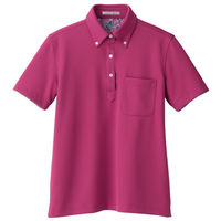 ボンマックス レディス吸水速乾ポロシャツ（花柄B） ピンク LL FB4019L（直送品）