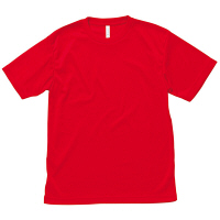 ボンマックス ライトドライTシャツ 男女兼用 レッド 140 MS1146（直送品）