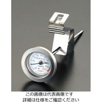 エスコ 45x150mm 天ぷら用温度計 EA728AS-11 1セット(2個)（直送品）