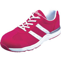 作業用靴 めちゃ軽セフティシューズ レッド