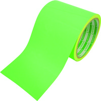 日東電工 日東エルマテ 蛍光テープ 90mm×5m グリーン LK-90GN 1巻 495-5684（直送品）