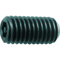 トラスコ中山 TRUSCO 【売切廃番】ピン付六角穴止めねじ 黒染 M5×8 15本入 B105-0508 1パック(15本)（直送品）