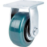 サムソンキャスター SAMSONG 高重荷重用キャスター 固定 耐熱ウレタン車200mm TP7280R-KPL-PCI 1個（直送品）