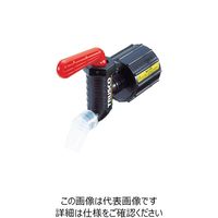 トラスコ中山 TRUSCO 樹脂製給油コック キューちゃん 口径40仕様 QC-40-R 1個 775-6135（直送品）