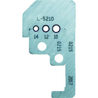 IDEAL INDUSTRIES カスタムストリッパー替刃 45ー180用 L-5210 1枚(1個) 759-8831（直送品）