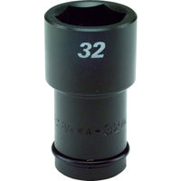 フラッシュツール FPC インパクト セミロング ソケット 差込角19mm 対辺27mm 1.1/ 3/4WA-27 1個 769-6230（直送品）