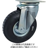 ヨドノ ノーパンク発泡ゴムタイヤ自在車付 HAL-WJ300X4 1個 362-2002（直送品）