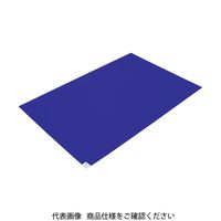 トラスコ中山 TRUSCO 粘着クリーンマット 600X1200MM ブルー (10シート入) CM6012-10B 1箱(10シート)（直送品）