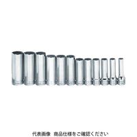 スナップオン・ツールズ WILLIAMS 3/8ドライブ ディープソケットセット 6角 19個 JHWMSBD19HRC 1セット（直送品）