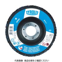 Tyrolit フラップディスク ベーシックタイプ 100mm #120 34023530 1セット(10枚) 766-2246（直送品）