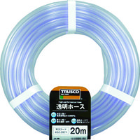 トラスコ中山 TRUSCO 透明ホース6×8 20mカット TTM-68C20 1巻 765-2011（直送品）