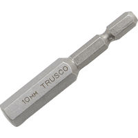 トラスコ中山 TRUSCO 六角ビット 65L 10.0mm THBI-100 1本 765-2267（直送品）