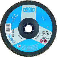 Tyrolit フラップディスク スタンダードタイプ 125mm #40 537095 1セット(10枚) 766-4222（直送品）