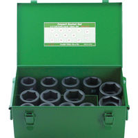 フラッシュツール FPC インパクト セミロングソケット セット 差込角25.4mm 13pc 8WA-S13 1セット 769-7155（直送品）