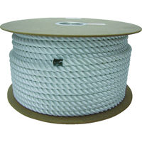 ユタカメイク ナイロン3打ロープドラム巻 16φ×100m PRJ-16 1巻 754-1309（直送品）