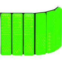 キャットアイ レフテープ 50mm×70mm 緑 (1枚入) RR-1-G6P 1パック(1枚) 752-0280（直送品）