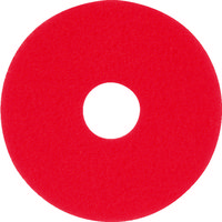 アマノ フロアパッド15 赤 HEQ911200 1セット(5個:1個×5枚) 496-1633（直送品）