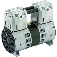 アルバック ULVAC 単相200V 揺動ピストン型ドライ真空ポンプ DOP-181SC 1台 444-3233（直送品）