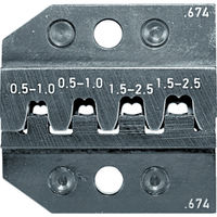 RENNSTEIG 圧着ダイス 624ー674 ソケットコンタクト 0.5ー2. 624-674-3-0 1組 766-5431（直送品）