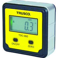 トラスコ中山 TRUSCO デジタル水平傾斜計 デジキュービック TDC-360 1個 761-6180（直送品）