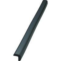 トラスコ中山 TRUSCO 安心クッション L字型 油面接着 極細 1本入 ブラック TAC64YS 1本 764-7433（直送品）